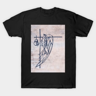 Hand drawn illustration of Raphael Archangel T-Shirt